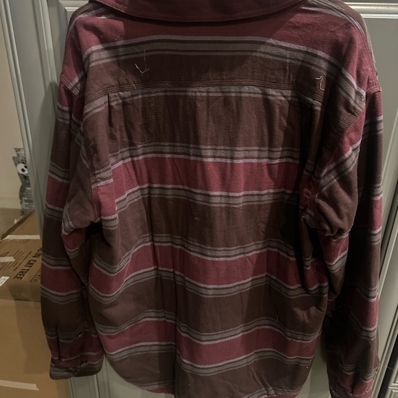 NWT Large Carhartt men’s rugged flex RELAXED fit button down shirt - Picture 4 of 7